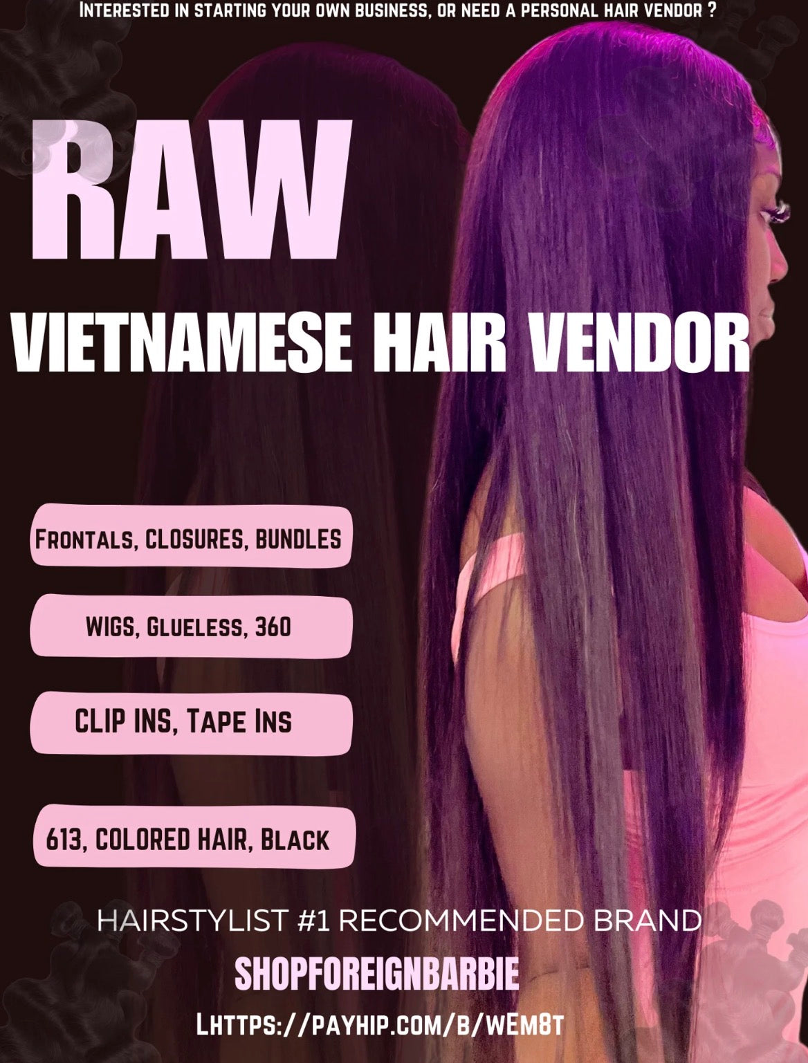Raw Vietnamese Hair Vendor List